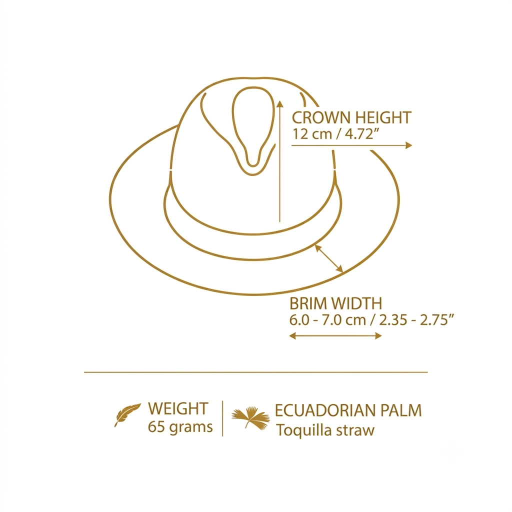 Chapeau Panama classique