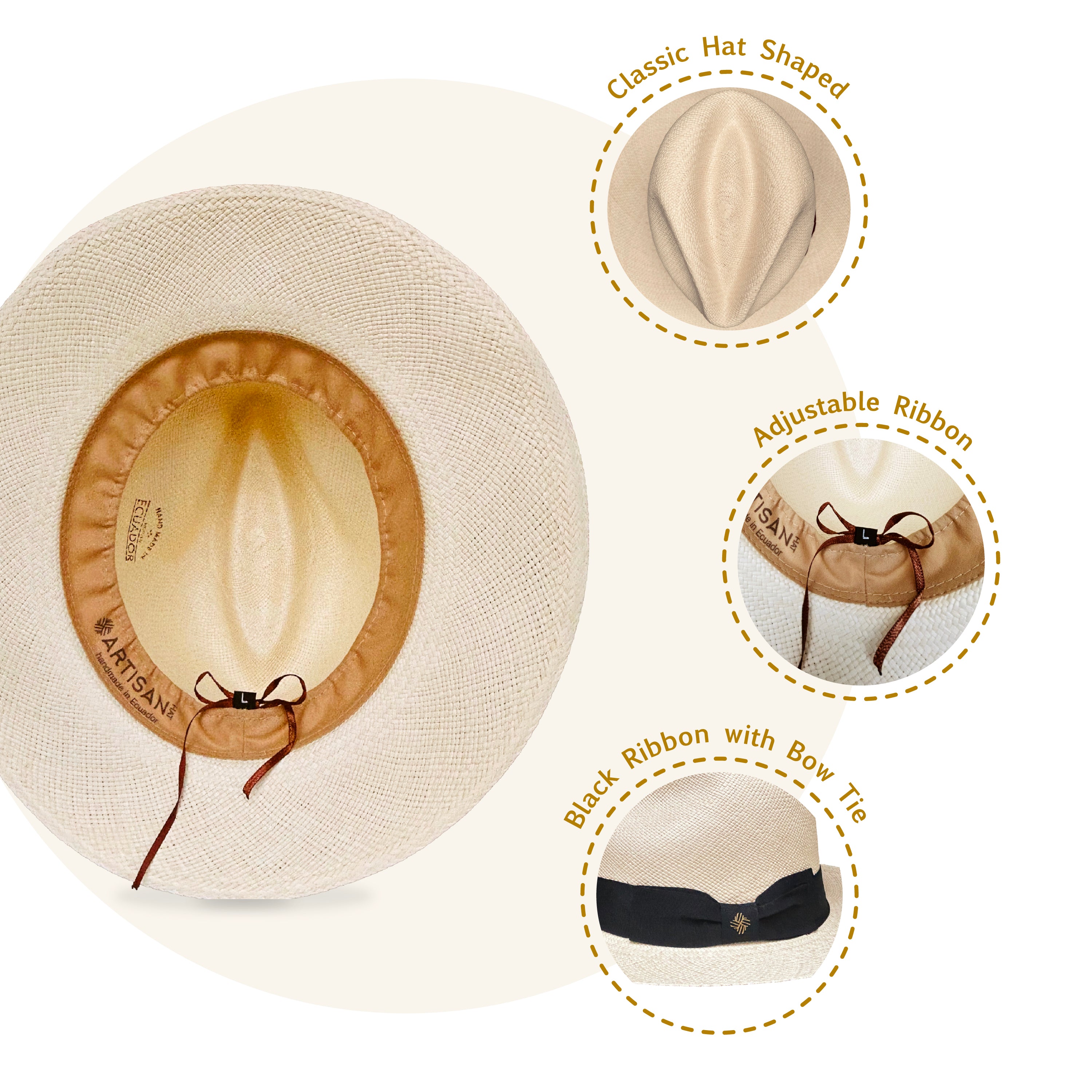 Chapeau Panama classique